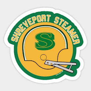 Shreveport Steamer World Football League) 1974 Sticker